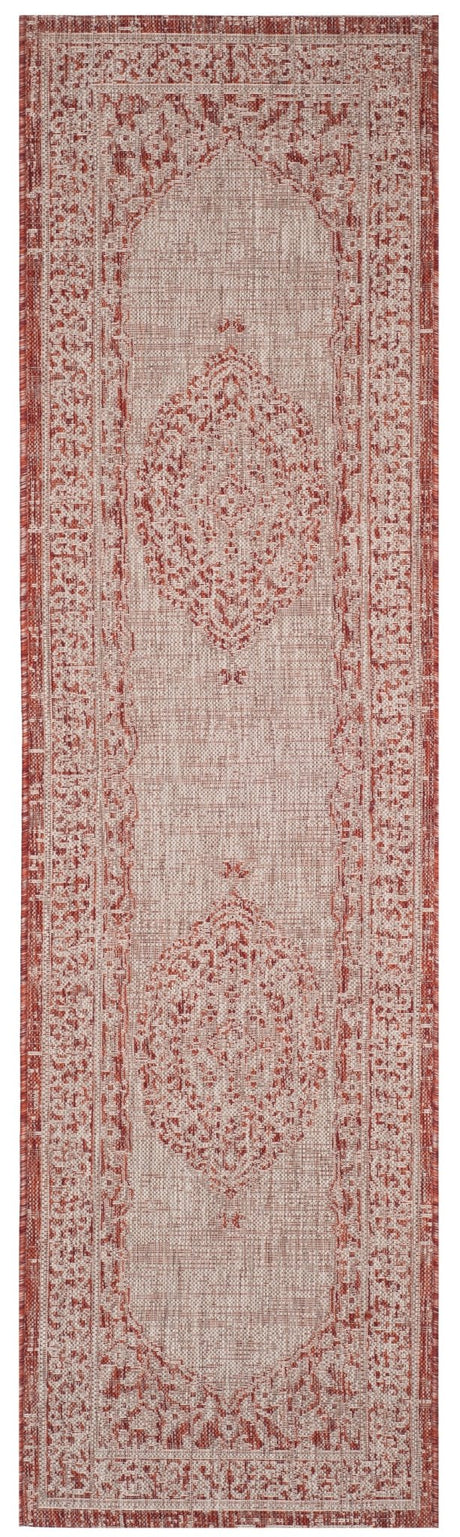 Safavieh Courtyard Cy8751 Light Beige/Terracotta Rug - Safavieh - cy8751 - 36512 - 27