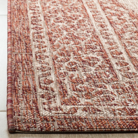 Safavieh Courtyard Cy8751 Light Beige/Terracotta Rug - Safavieh - cy8751 - 36512 - 4r