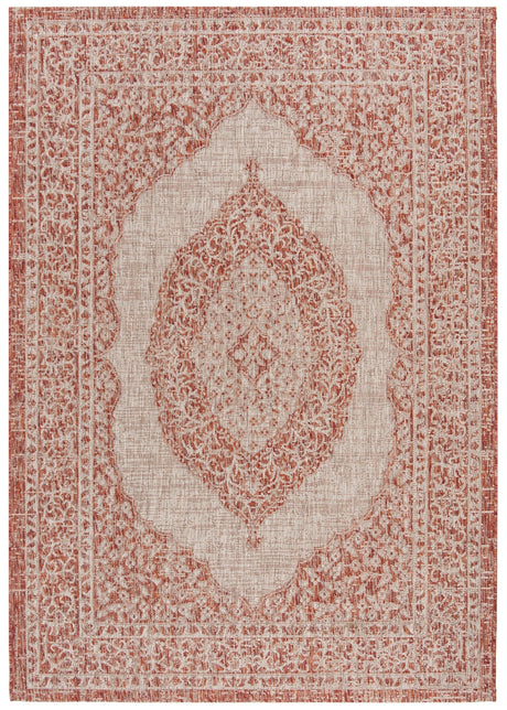 Safavieh Courtyard Cy8751 Light Beige/Terracotta Rug - Safavieh - cy8751 - 36512 - 9