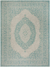 Safavieh Courtyard Cy8751 Light Grey/Aqua Rug - Safavieh - cy8751 - 37112 - 810