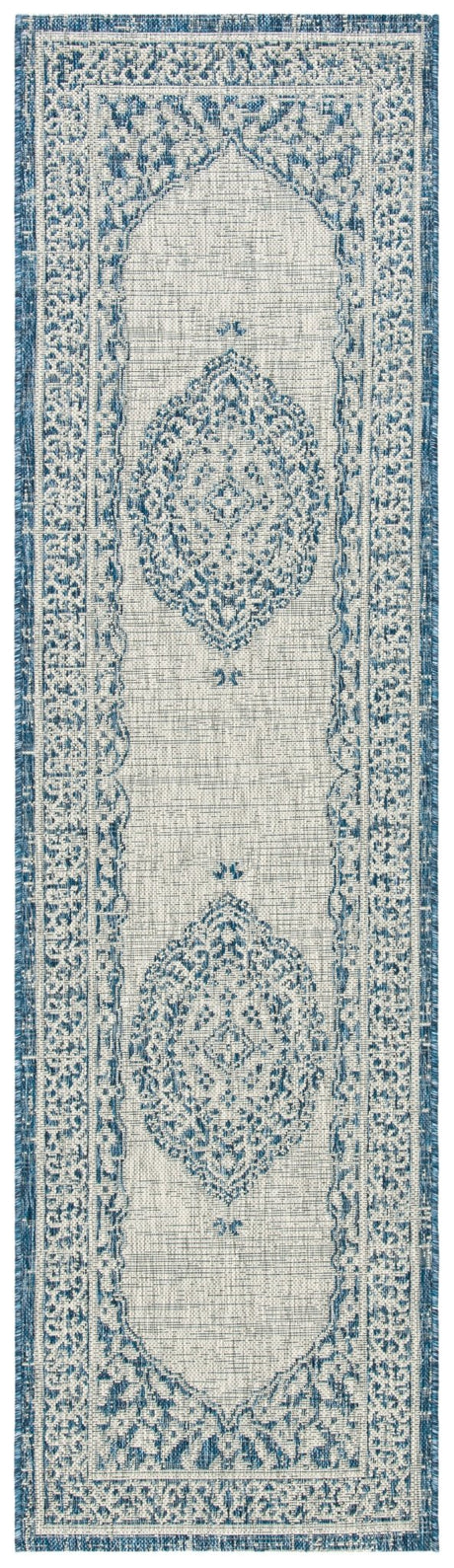 Safavieh Courtyard Cy8751 Light Grey/Blue Rug - Safavieh - cy8751 - 36812 - 27