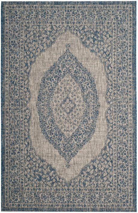 Safavieh Courtyard Cy8751 Light Grey/Blue Rug - Safavieh - cy8751 - 36812 - 810