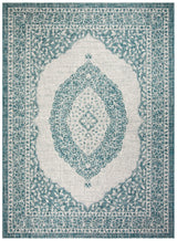 Safavieh Courtyard Cy8751 Light Grey/Teal Rug - Safavieh - cy8751 - 37212 - 27