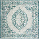 Safavieh Courtyard Cy8751 Light Grey/Teal Rug - Safavieh - cy8751 - 37212 - 27
