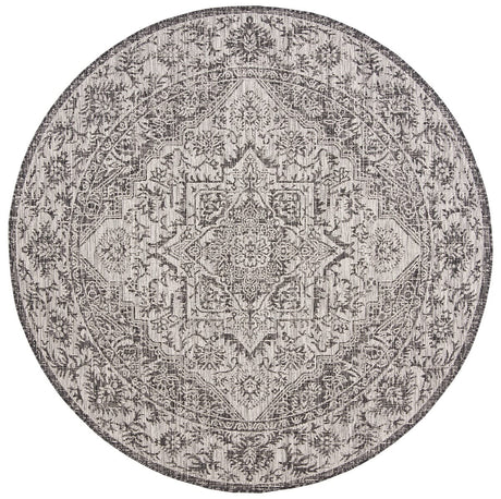 Safavieh Courtyard Cy8763 - 376 Slate / Grey Rugs - Safavieh - cy8763 - 376 - 7r