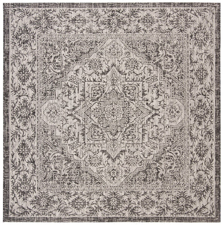 Safavieh Courtyard Cy8763 - 376 Slate / Grey Rugs - Safavieh - cy8763 - 376 - 7sq