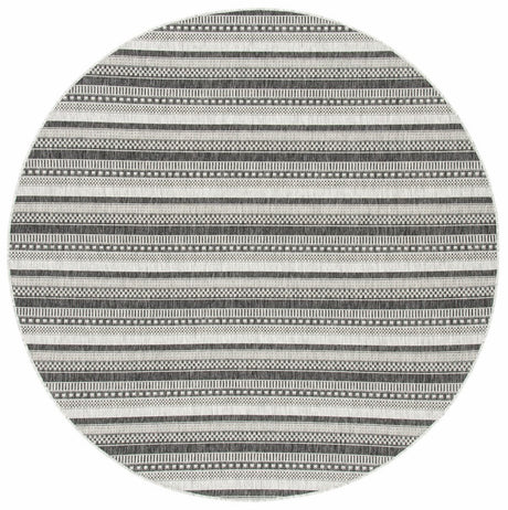 Safavieh Courtyard Cy8784 - 37612 Black/Grey Rugs - Safavieh - cy8784 - 37612 - 7r