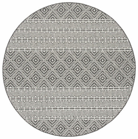 Safavieh Courtyard Cy8787 - 37621 Black/Grey Rugs - Safavieh - cy8787 - 37621 - 4r