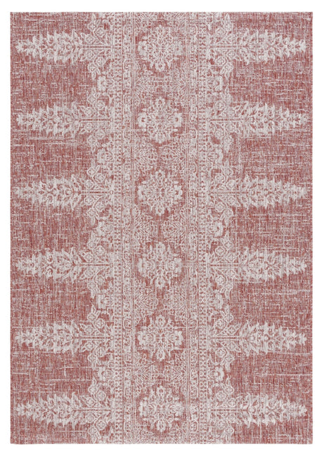 Safavieh Courtyard Cy8796 - 36521 Rust/Grey Rug - Safavieh - cy8796 - 36521 - 5