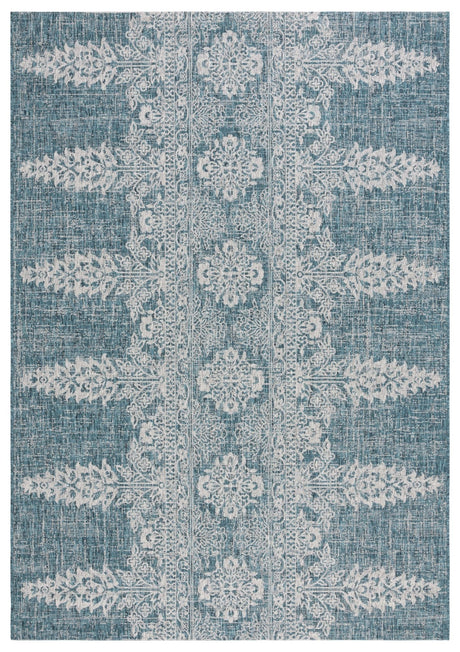 Safavieh Courtyard Cy8796 - 37221 Teal/Grey Rug - Safavieh - cy8796 - 37221 - 5