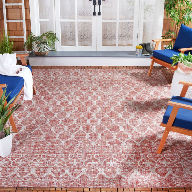 Safavieh Courtyard Cy8798 - 36521 Rust/Grey Rug - Safavieh - cy8798 - 36521 - 5