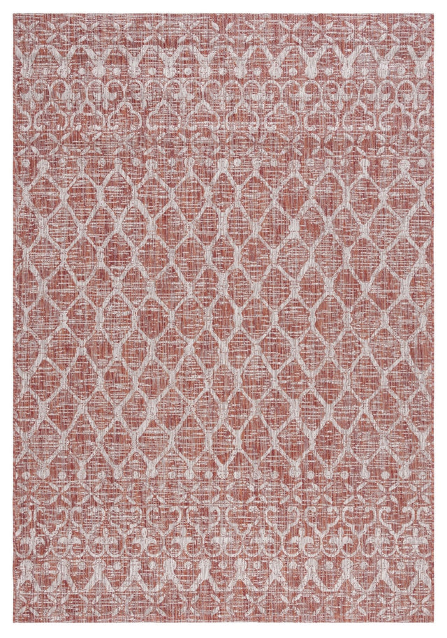 Safavieh Courtyard Cy8798 - 36521 Rust/Grey Rug - Safavieh - cy8798 - 36521 - 5