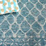 Safavieh Courtyard Cy8798 - 37221 Teal/Grey Rug - Safavieh - cy8798 - 37221 - 5