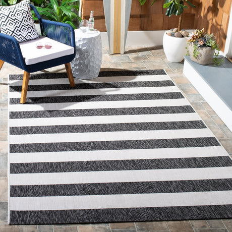 Safavieh Courtyard Cy8812 Ivory/Black Rug - Safavieh - cy8812 - 53712 - 2