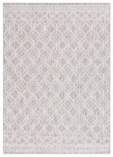 Safavieh Courtyard 4'-0" x 5'-7" Rug in Ivory / Beige Grey