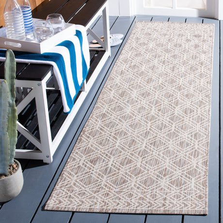 Safavieh Courtyard Cy8822 - 59121 Ivory/Beige Grey Rug - Safavieh - cy8822 - 59121 - 7r