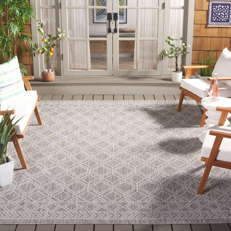 Safavieh Courtyard Cy8822 - 59121 Ivory/Beige Grey Rug - Safavieh - cy8822 - 59121 - 7r