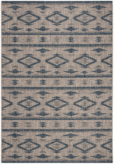 Safavieh Courtyard Cy8863 - 36812 Grey / Navy Rugs - Safavieh - cy8863 - 36812 - 2