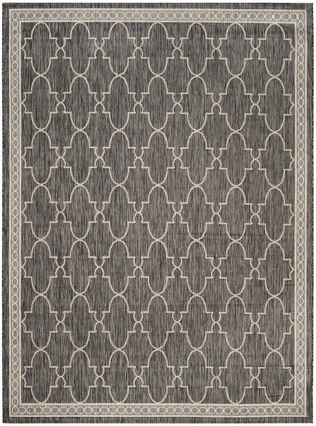 Safavieh Courtyard Cy8871 - 36621 Black / Beige Rugs - Safavieh - cy8871 - 36621 - 28