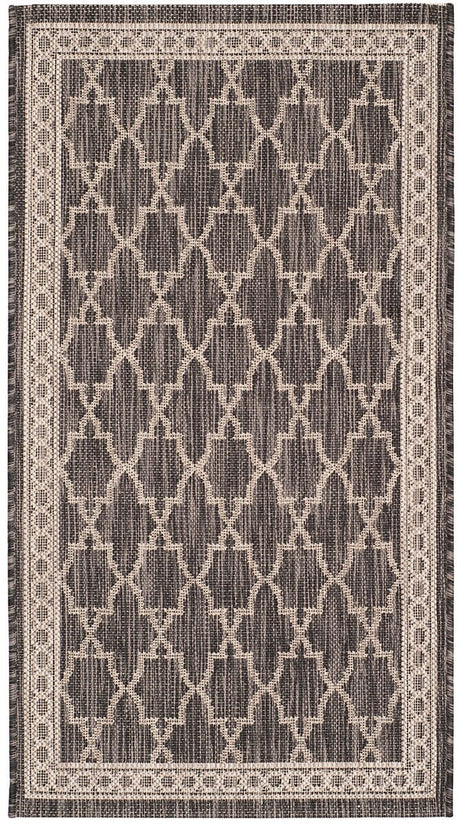 Safavieh Courtyard Cy8871 - 36621 Black / Beige Rugs - Safavieh - cy8871 - 36621 - 28