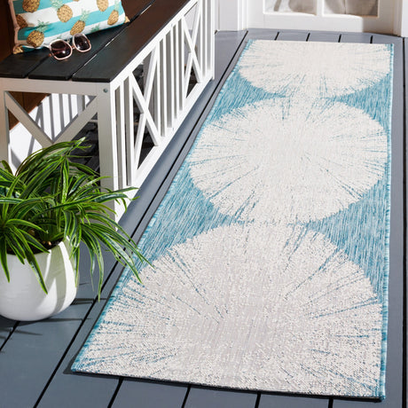 Safavieh Courtyard Cy8893 Beige/Aqua Rug - Safavieh - cy8893 - 53621 - 7r