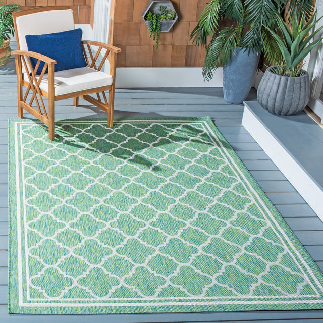 Safavieh Courtyard Cy8918 - 55721 Green/Ivory Rugs - Safavieh - cy8918 - 55721 - 2