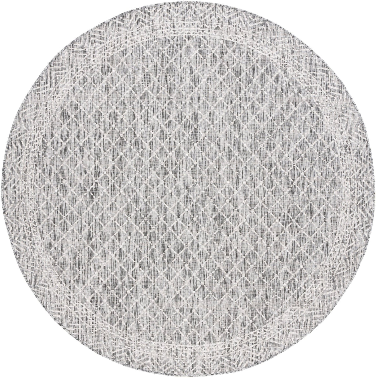 Safavieh Courtyard Cy8943 - 59021 Light Grey/Dark Grey Rug - Safavieh - cy8943 - 59021 - 7r