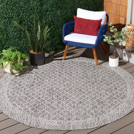 Safavieh Courtyard Cy8943 - 59021 Light Grey/Dark Grey Rug - Safavieh - cy8943 - 59021 - 7r