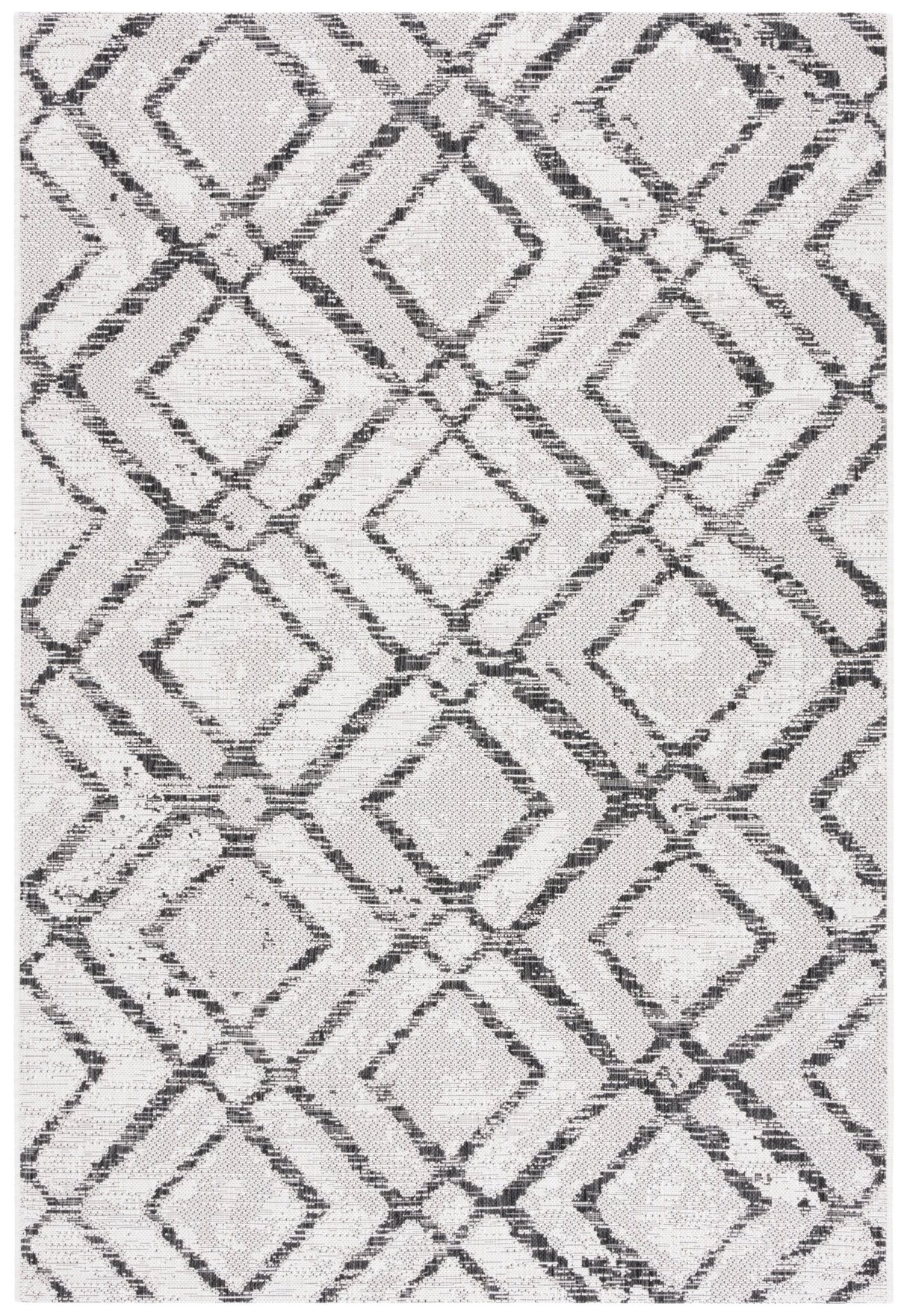 Safavieh Courtyard Cy8951 - 53712 Ivory/Black Rug - Safavieh - cy8951 - 53712 - 4