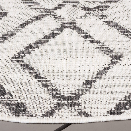 Safavieh Courtyard Cy8951 - 53712 Ivory/Black Rug - Safavieh - cy8951 - 53712 - 7r