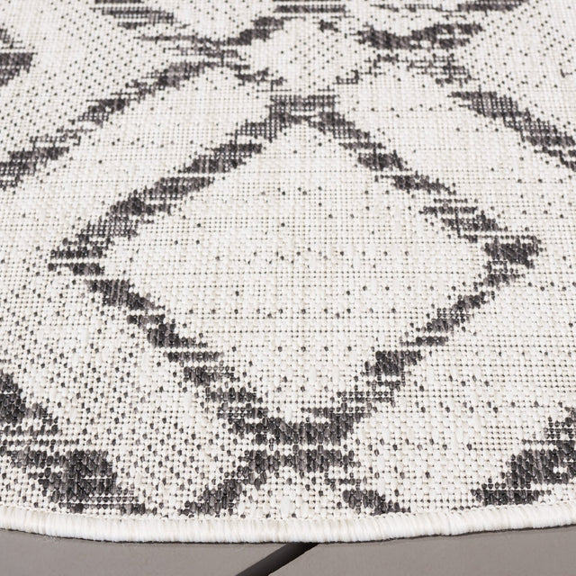 Safavieh Courtyard Cy8951 - 53712 Ivory/Black Rug - Safavieh - cy8951 - 53712 - 7r