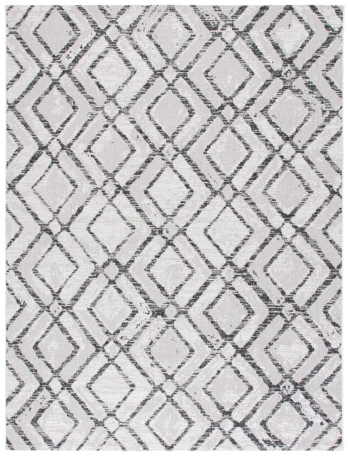 Safavieh Courtyard Cy8951 - 53712 Ivory/Black Rug - Safavieh - cy8951 - 53712 - 7r
