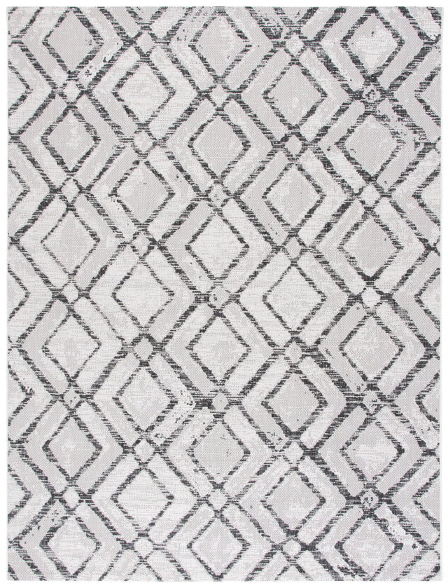 Safavieh Courtyard Cy8951 - 53712 Ivory/Black Rug - Safavieh - cy8951 - 53712 - 7r