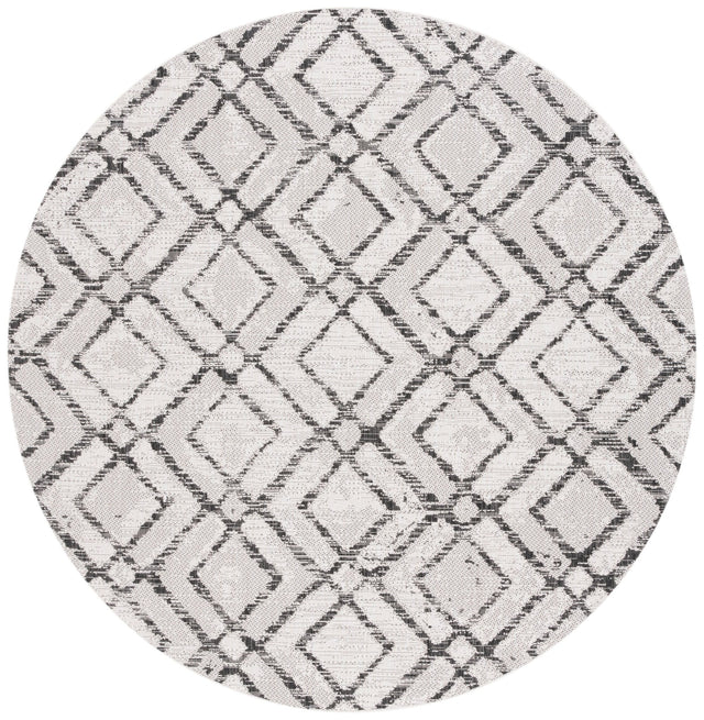 Safavieh Courtyard Cy8951 - 53712 Ivory/Black Rug - Safavieh - cy8951 - 53712 - 7r