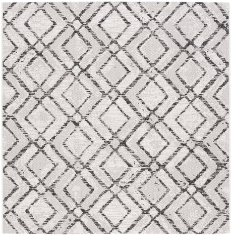 Safavieh Courtyard Cy8951 - 53712 Ivory/Black Rug - Safavieh - cy8951 - 53712 - 7r