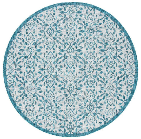 Safavieh Courtyard Cy8955 - 37212 Grey/Blue Rugs - Safavieh - cy8955 - 37212 - 7r