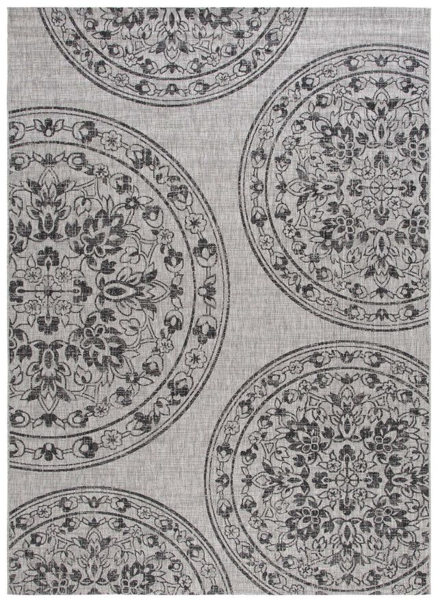 Safavieh Courtyard Cy8965 - 37612 Grey/Black Rug - Safavieh - cy8965 - 37612 - 4