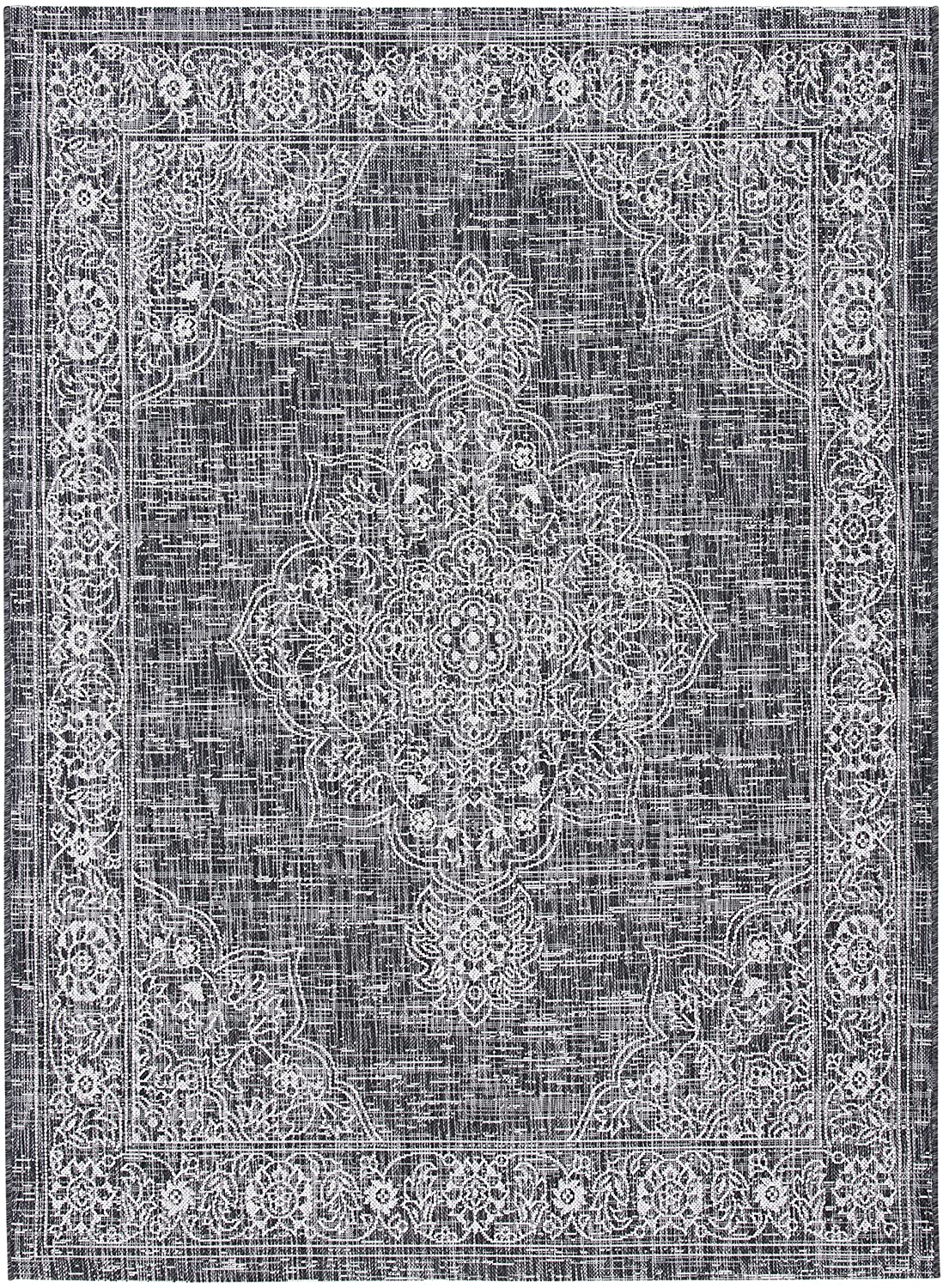 Safavieh Courtyard Cy8969 - 37621 Grey/Black Rugs - Safavieh - cy8969 - 37621 - 4