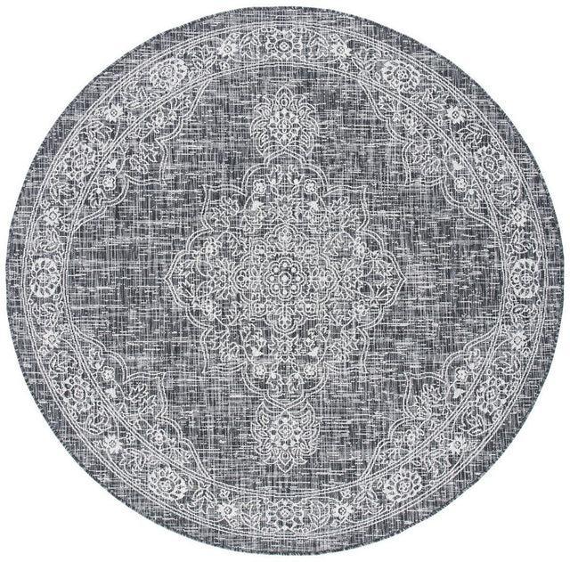 Safavieh Courtyard Cy8969 - 37621 Grey/Black Rugs - Safavieh - cy8969 - 37621 - 7r