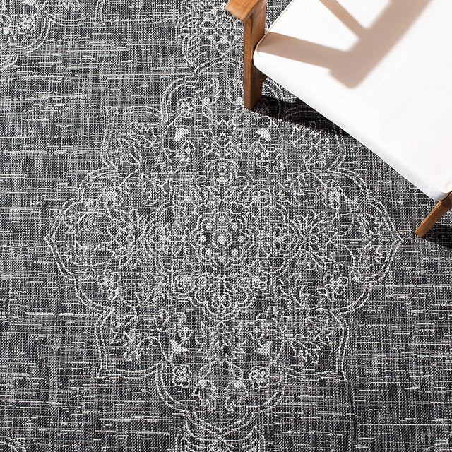 Safavieh Courtyard Cy8969 - 37621 Grey/Black Rugs - Safavieh - cy8969 - 37621 - 7r