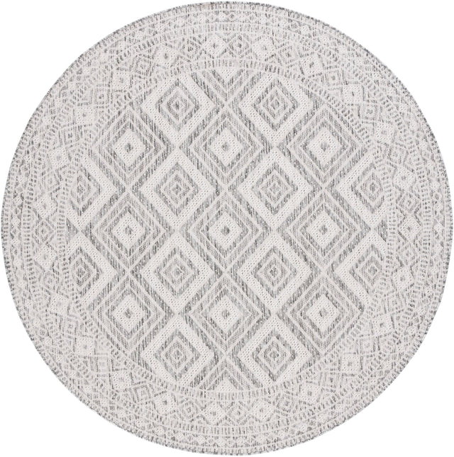 Safavieh Courtyard Cy8998 - 59021 Light Grey/Dark Grey Rug - Safavieh - cy8998 - 59021 - 7r