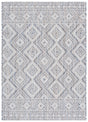 Safavieh Courtyard 4'-0" x 5'-7" Rug in Ivory Blue / Beige