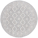Safavieh Courtyard 6'-7" x 6'-7" Rug in Ivory Blue / Beige