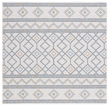 Safavieh Courtyard Cy9681 - 53455 Ivory/Navy Yellow Rug - Safavieh - cy9681 - 53455 - 7r