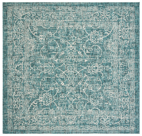 Safavieh Courtyard Cyb8680 - 37221 Turquoise Rug - Safavieh - cyb8680 - 37221 - 5