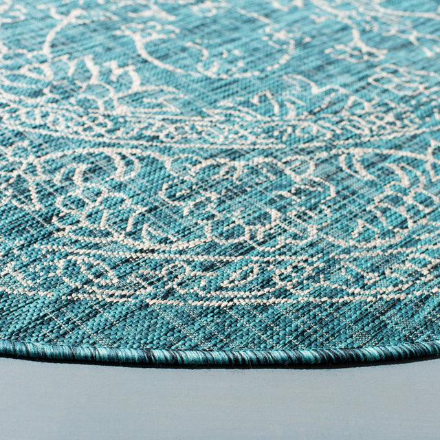 Safavieh Courtyard Cyb8680 - 37221 Turquoise Rug - Safavieh - cyb8680 - 37221 - 5