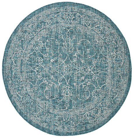 Safavieh Courtyard Cyb8680 - 37221 Turquoise Rug - Safavieh - cyb8680 - 37221 - 5