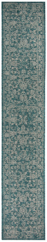Safavieh Courtyard Cyb8680 - 37221 Turquoise Rug - Safavieh - cyb8680 - 37221 - 5