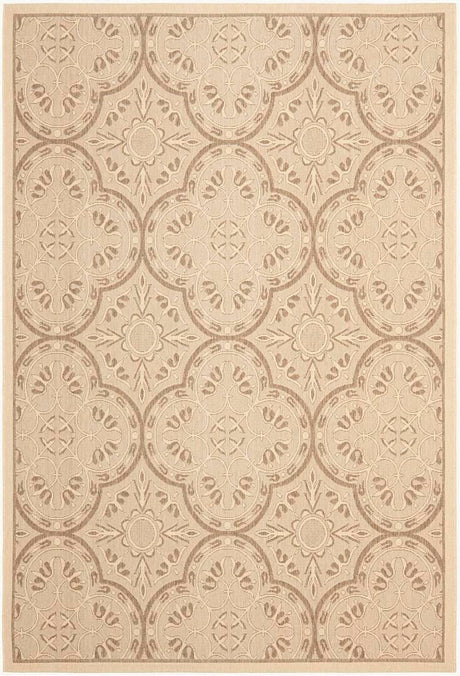 Safavieh Courtyard Cys6204 - 219 Cream / Light Chocolate Rugs - Safavieh - cys6204 - 219 - 6