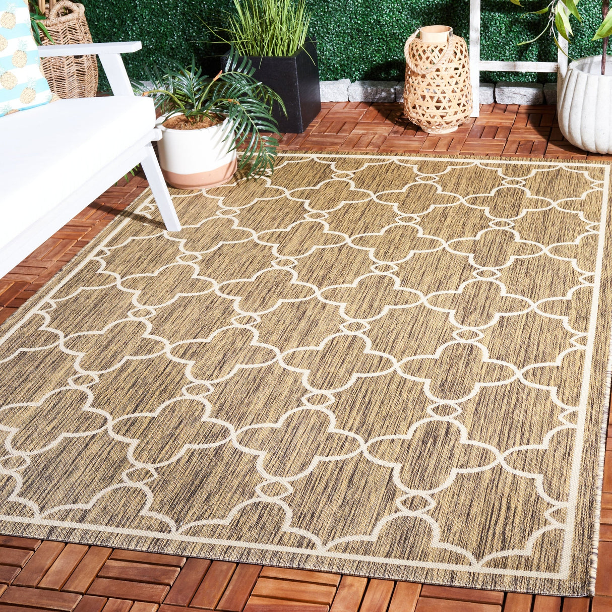 Safavieh Courtyard Cys6756 - 232 Toast Rug - Safavieh - cys6756 - 232 - 5176